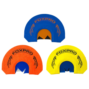 Foxpro CSSPURTKRCOMBO Spurtaker Combo Diaphragm Call Attracts Turkey Blue/Orange/Yellow 3 Pack