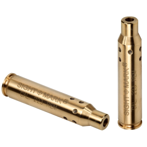 Sightmark SM39001 Boresight Red Laser for 223 Rem/5.56x45mm NATO Brass Includes Battery Pack & Carrying Case