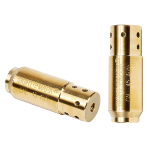 Sightmark SM39017 Boresight Red Laser for 45 ACP Brass Includes Battery Pack & Carrying Case
