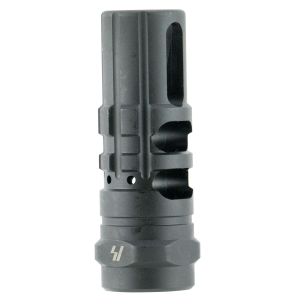 Strike Industries JCOMP2308 JComp Gen 2 Black Steel w/ 5/8 in-24 tpi Threads 2.55 in OAL 0.87 in Diameter 0.34 in Diameter 308 Win 7.62x51mm NATO Fits AR-Platform