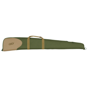 Bob Allen 16505 Classic, Shotgun Case Olive Green/Khaki 600D Polyester 52 in Long, Shotgun