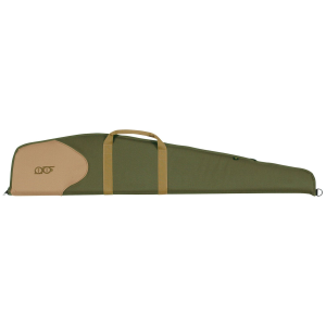 Bob Allen 16511 Classic 48 in Olive Green/Khaki 600D Polyester Foam Padding, Rifle Case