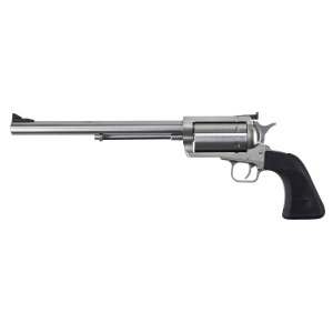 Magnum Research BFR30306 BFR 30-30 Win 6rd 10 in Stainless, Rifled Steel Barrel, Brushed Stainless Cylinder, Stainless Steel Frame, Black Hogue Rubber Grip, Exposed Hammer , Revolver