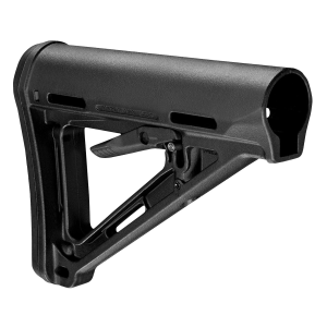 Magpul MAG400BLK MOE Carbine Stock Black Synthetic for AR-15, M16, M4 Mil-Spec Tube (Tube Not Included)