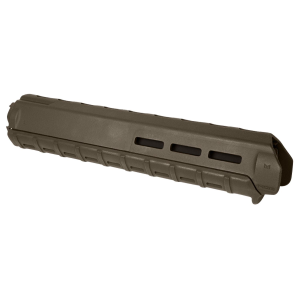 Magpul MAG427ODG MOE M-LOK, Rifle-Length Handguard AR-Platform OD Green Polymer