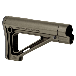 Magpul MAG480ODG MOE Carbine Stock Fixed OD Green Synthetic for AR-15, M16, M4 with Mil-Spec Tube (Tube Not Included)