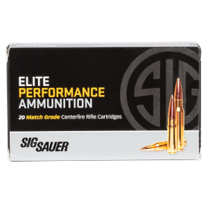 Sig Sauer E3006M220 Marksman Elite 30-06 Springfield 175 gr Open Tip Match 20 Per Box/ 10 Case