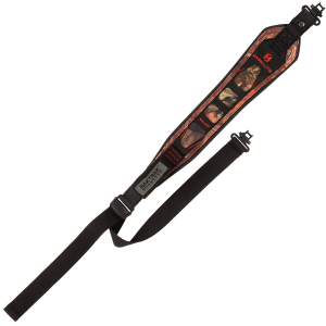 Allen 8374 Hex, Rifle Sling w/BakTrak Grip Panel Mossy Oak Break-Up Country Hypalon, Adjustable Length 21 in to 42 in w/Cam Lock Buckle 3 in Wide
