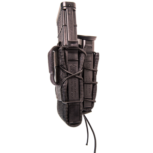 High Speed Gear 13DD10BK TACO Double Decker Belt Mount Adaptable 2.25 in Belt Black Nylon w/Polymer Divider