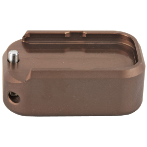 Taran Tactical Innovation Base Pad for Glock +0, Coyote Bronze Finish GBP940-0006