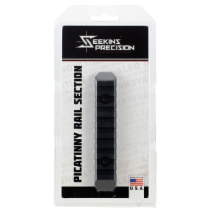 Seekins Precision 0010560081 M-LOK Rail Section 9 Slots Black Anodized