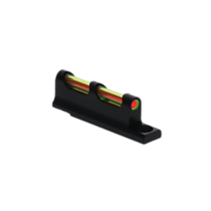 TruGlo TG950XD TruBead Universal s Black | Green with Red Center Fiber Optic Front| Green Fiber Optic Rear, Shotgun Sight