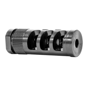 GrovTec G-COMP, Compensator, 9mm, 1/2X28 Thread Pitch, Nitride Finish, Black GTHM351