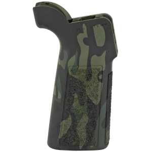 B5 Systems PGR1426 Type 23 P-Grip Black Multi-Cam Polymer, Aggressive Textured, Fits AR-Platform