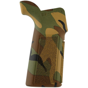 B5 Systems PGR1187 Type 23 P-Grip Woodland Camo Polymer
