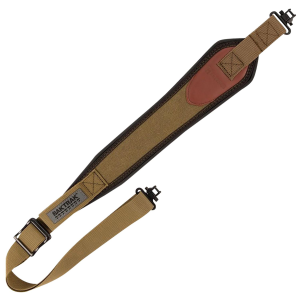 Heritage Cases 8110 Long Gun Sling Olive Canvas w/Leather Trim 33-46 OAL
