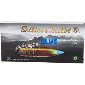 Sellier & Bellot SB308XB eXergy 308Win 110gr TAC EX Blue 20 Per Box/12 Case Centerfire, Rifle Ammunition