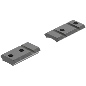 Leupold 49841 QRW Cross-Slot Base Set Matte Black Remington 700