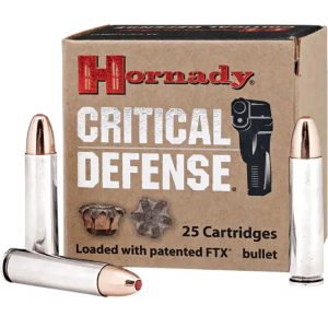 Hornady 81030 Critical Defense 30Carbine 110gr Flex Tip eXpanding 25 Per Box/10 Case Centerfire, Rifle Ammunition