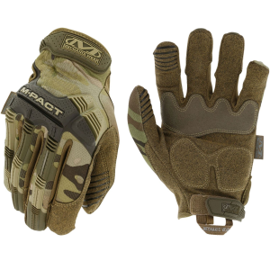 Mechanix Wear MPT78010 M-Pact Multi-Cam Synthetic Leather Large TPR Closure Gloves