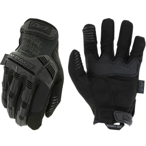 Mechanix Wear MPT55009 M-Pact Covert Black Synthetic Leather/Armortex Medium Gloves