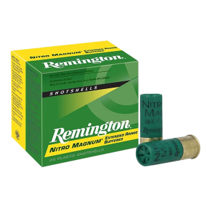 Remington Ammunition 26682 Nitro Magnum 12Gauge 3 in 1 7/8oz 2Shot 25 Per Box/10 Case, Shotgun Shells