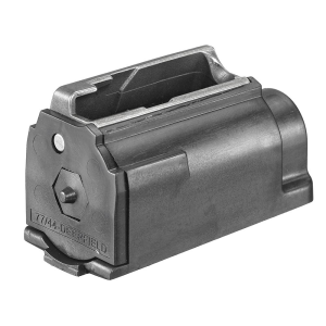 Ruger 90176 44 Rem 4rd Rotary Fits Ruger 77 Black Plastic, Magazine