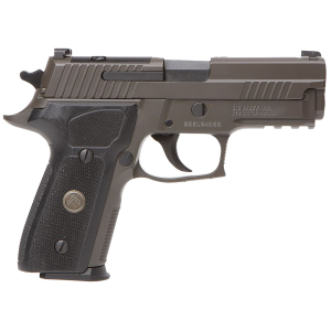 Sig Sauer 226R9LEGIONSAOR2 P226 Full Size Legion SAO 9mm Luger 10+1 4.40in, Gray Elite Cerakote, Picatinny Rail Frame, Optic Cut Slide, Black G10 Grip, Flat Trigger, X-Ray Sights