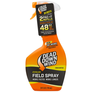 Dead Down Wind Field Spray Combo 24 oz plus 2-12 oz Pac-Its (48 oz) 134818