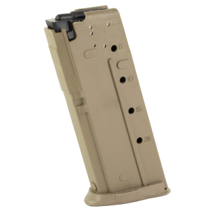 ProMag Mag, 5.7X28MM, 20 Rounds, Fits FN Five-seveN USG 5.7x28mm pistol, Polymer Construction, Flat Dark Earth FNH-A1-FDE