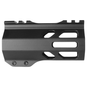 TacFire A.C.E. M-Lok Handguard 4 in Black Hardcoat Anodized Aluminum for AR-15
