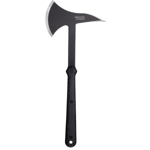 Cold Steel CS80TPA3 Demko Hawk Tomahawk 65Mn Carbon Steel Blade Black Heavy Duty Nylon Handle, 17.50 in OAL, Includes Sheath