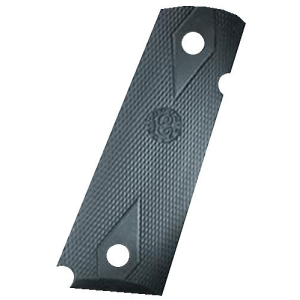 Hogue 45010 OverMolded Grip Panels Black Rubber for 1911 Government