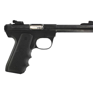 Hogue 82080 Rubber Grip Black Rubber for Ruger Mark II 22/45