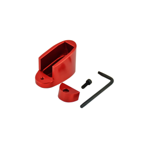 Taran Tactical Innovation Firepower Base Pad, Fits M&P Shield 9mm & 40SW, +1/+2, Red Finish MPSB940-03