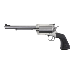 Magnum Research BFR303076 BFR 30-30 Win 6rd 7.50 in Stainless, Rifled Steel Barrel, Brushed Stainless Cylinder, Stainless Steel Frame, Black Hogue Rubber Grip, Exposed Hammer , Revolver