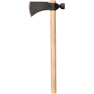 Cold Steel CS90RH, Riflemans Hawk 3.50 in Blade 1055 Carbon Steel Blade American Hickory Handle 22 in Long Tomahawk