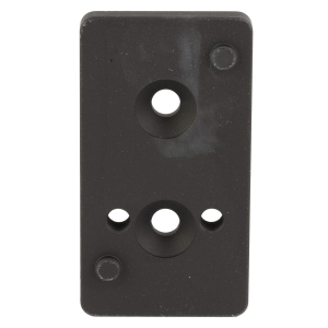 Arisaka Defense Optic Plate, Anodized Finish, Black, Fits Arisaka Offset Optic Mount, For Leupold DeltaPoint Pro, JPoint, Shield RMS, RMSc, Swampfox Sentinel, SIG Romeo Zero, Crimson Trace CT RAD Micro/Micro Pro, Eotech EFLX OOM-P4