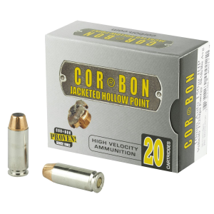 CorBon Self Defense, 10MM, 150 Grain, Jacketed Hollow Point, 20 Round Box 10150