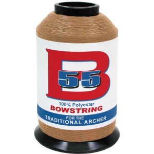 BCY B55 Bowstring Material Medium Brown/Tan 1/4 lb
