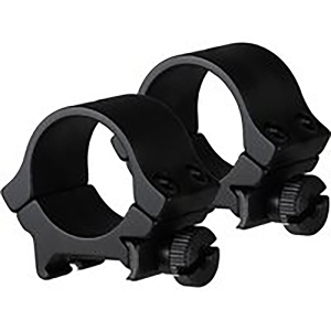 TruGlo TGTG8961B1 Lightweight Scope Rings Matte Black 1 in Medium