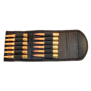 GrovTec US Inc GTAC89 Folding, Rifle Nylon w/Elastic Loops Capacity 12rd, Rifle Belt Slide Mount 2.25 in Belt