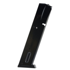 Mec-Gar MGSW5920B Standard Blued Detachable 20rd 9mm Luger for S&W 659/5900/910/915, Magazine