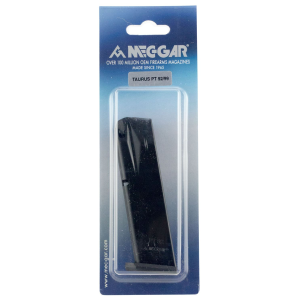 Mec-Gar MGPT9218AFC Standard Blued w/ Anti-Friction Coating Detachable 18rd 9mm Luger for Taurus PT-99/PT-92, Magazine