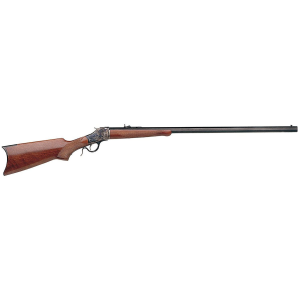 Taylors & Company 550320 1885 High Wall 38-55 Win Caliber with 1rd Capacity, 30 in Blued Barrel, Color Case Hardened Metal Finish & Walnut Fixed, Pistol Grip Stock Right Hand (Full Size), Rifle