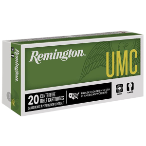 Remington 21422 UMC 300Blackout 220gr Open Tip Flat Base 20 Per Box/10 Case Centerfire, Rifle Ammunition