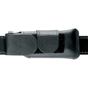 Safariland 123832 Horizontal Mag Pouch Single Leather Hook & Loop Compatible With Glock 17/19/22/23/34/35