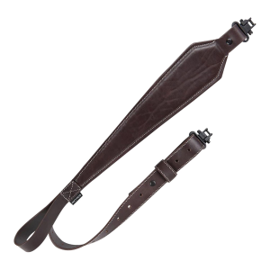 Heritage Cases 8511 Plain Dark Leather Dark Mahogany Leather 28-35 OAL Rifle