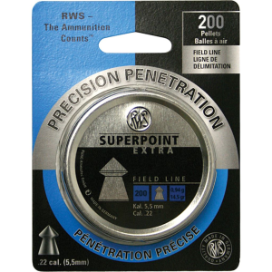 RWS Superpoint Extra Field Line 22 Pellet 200 ct 2317410