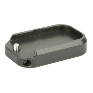 Taran Tactical Innovation Base Pad For Glock +0 GBP940-5S, 9/40 Double Stack, Titanium Gray Finish GBP940-5S